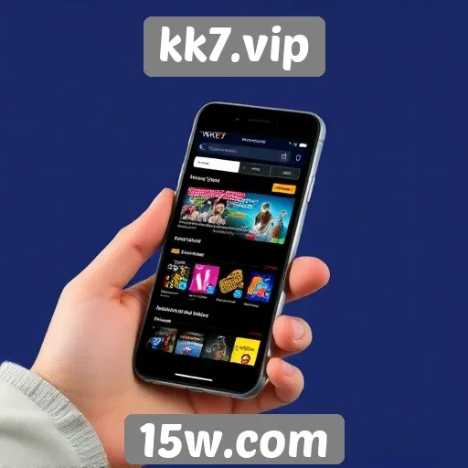 Experiência mobile no site kk7.vip ganha destaque